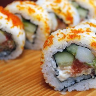 Plated Sushi Combos